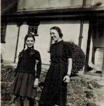 Theodore with his daughter Alexia, who is invisible in the Durrell memoirs