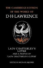 D. H. Lawrence and: A Propos of Lady Chatterley’s Lover