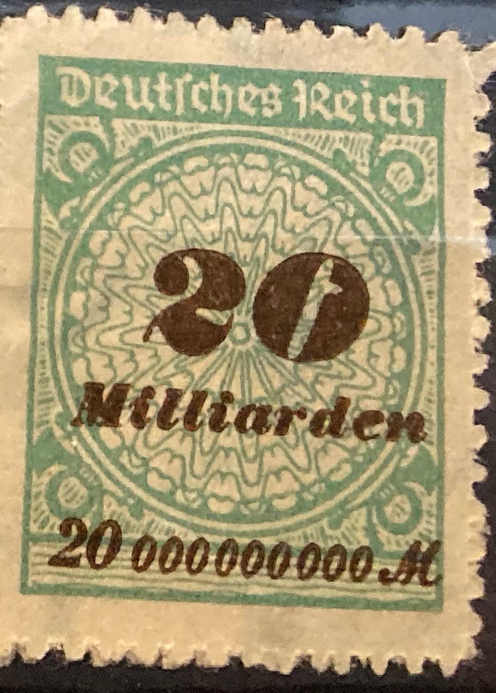 History’s warning against money printing – through stamps